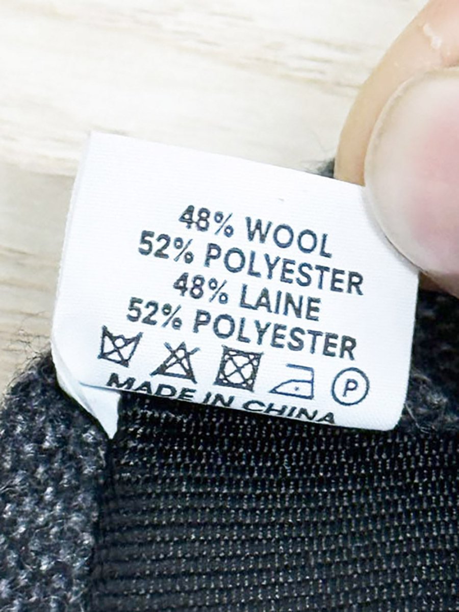 frank and oak wool - blend woven tie - good market thrift store