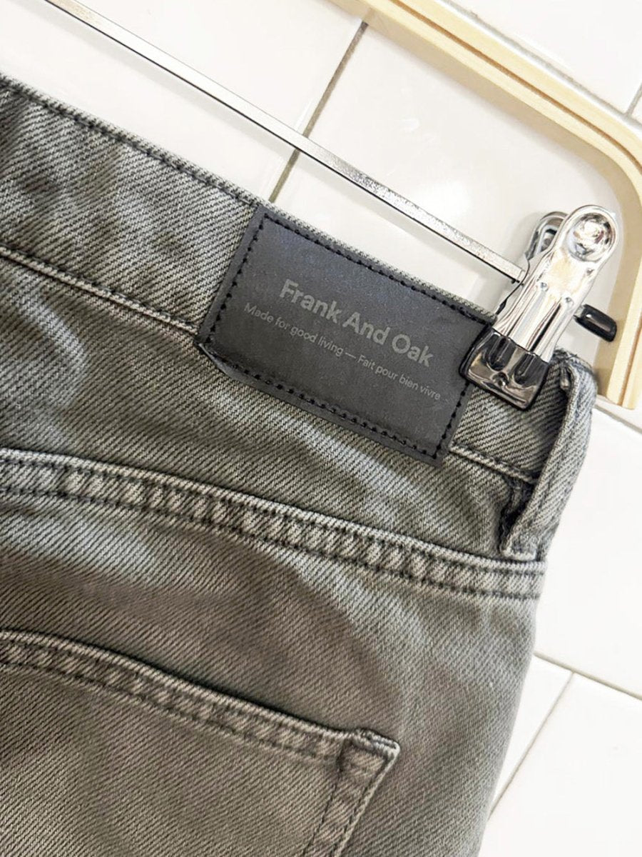 frank & oak denim shorts - good market thrift store