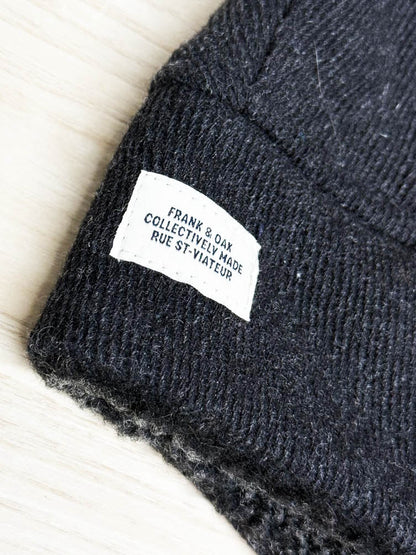 frank & oak wool - blend sherpa trapper hat - good market thrift store