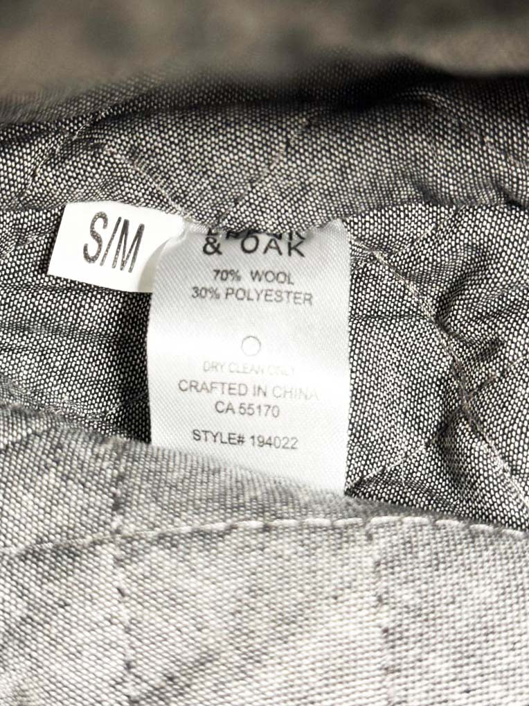 frank & oak wool - blend sherpa trapper hat - good market thrift store