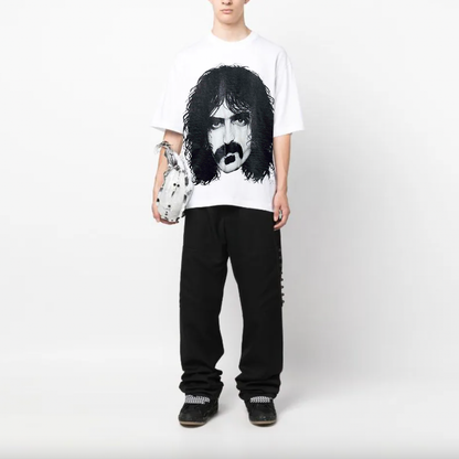 vintage 90s frank zappa big head tee