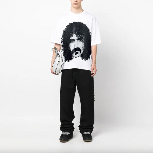 vintage 90s frank zappa big head tee