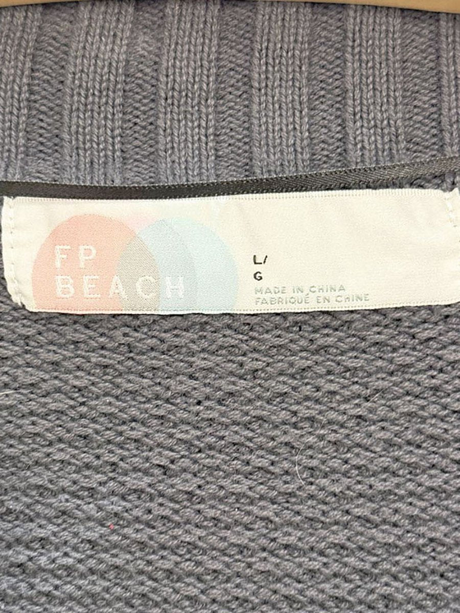 free people beach hailee chunky knit cardigan - good market thrift store