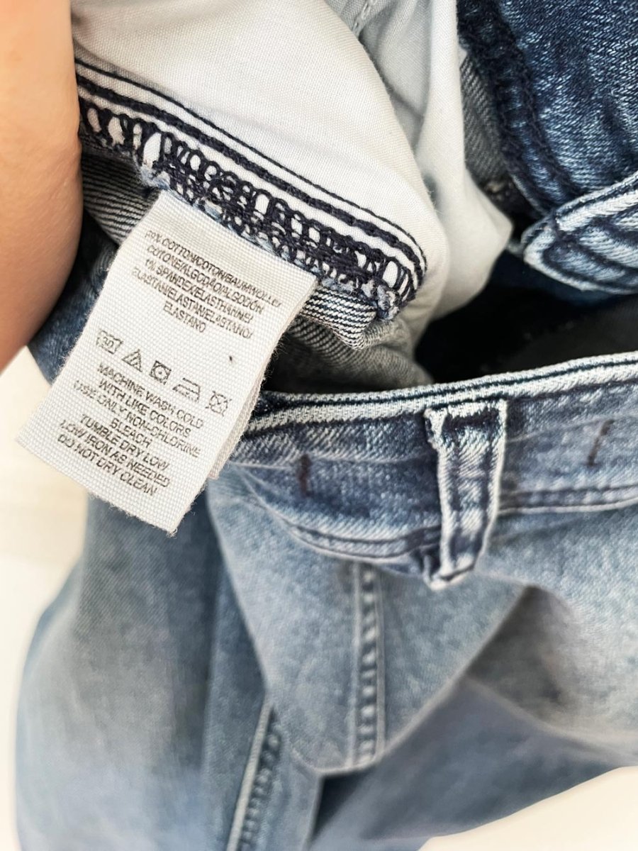 free people flared stretch jumpsuit denim overalls - good market thrift store