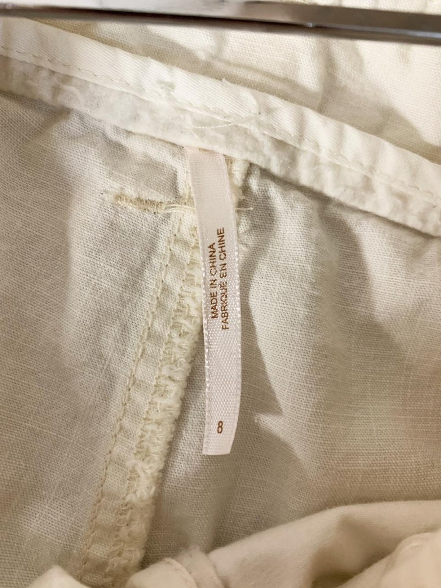 free people pleated button fly casual pants - good market thrift store