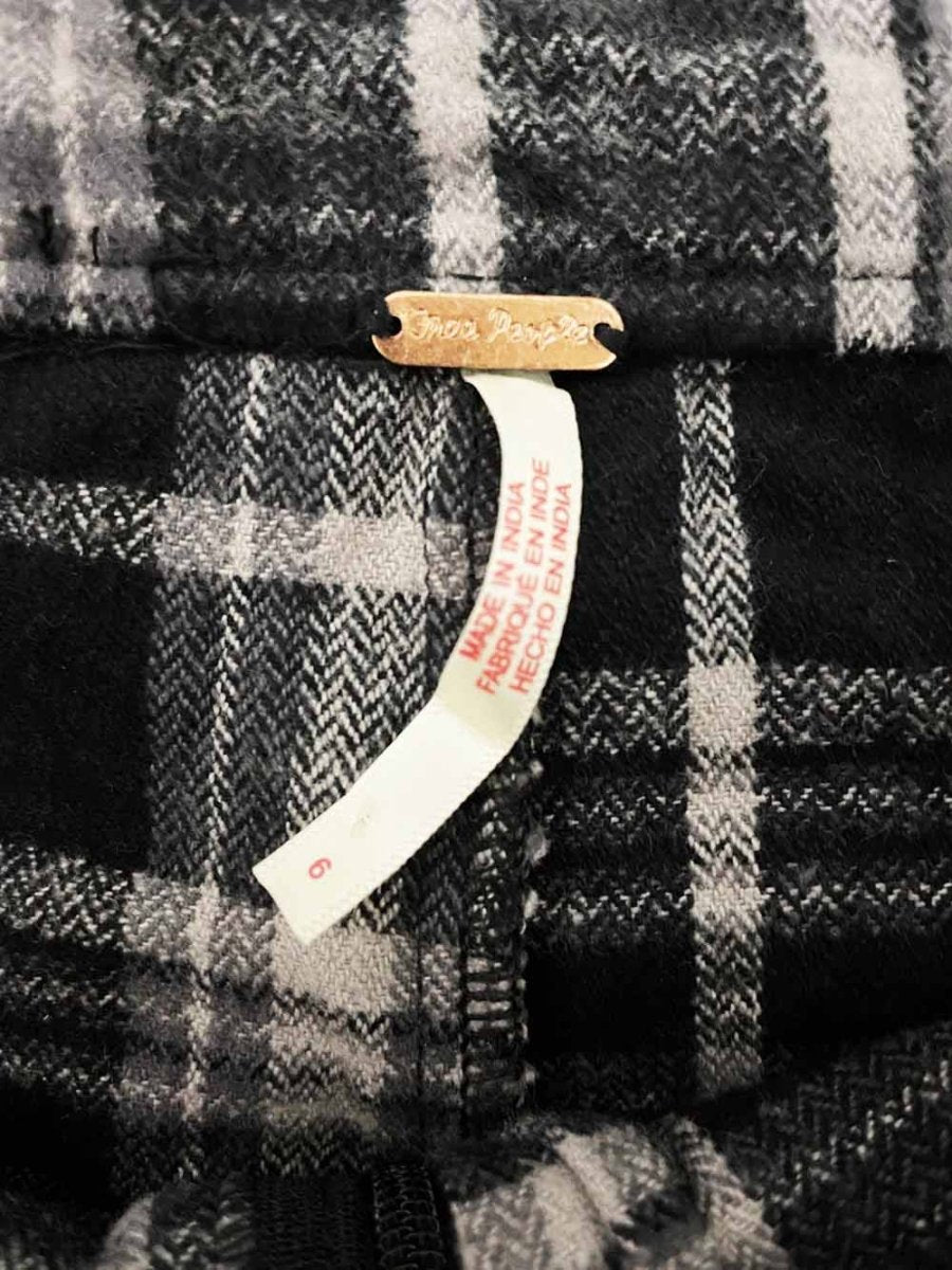 free people serena pleated plaid mini skort - good market thrift store