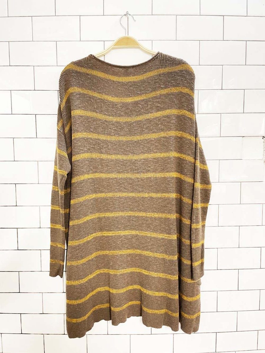free people slouchy oversized knit tunic - good market thrift store