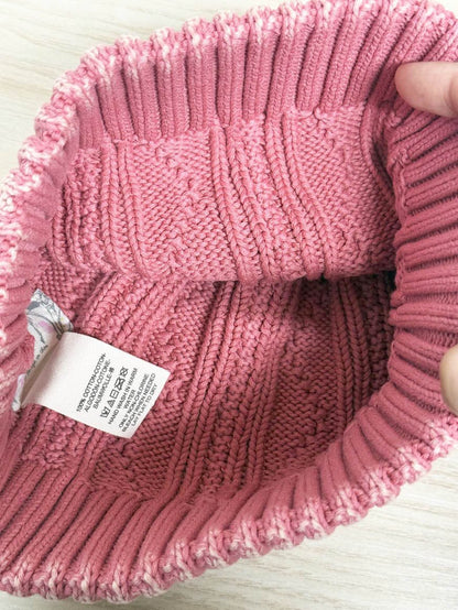 free people stormi washed cable knit beanie - good market thrift store