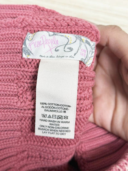 free people stormi washed cable knit beanie - good market thrift store