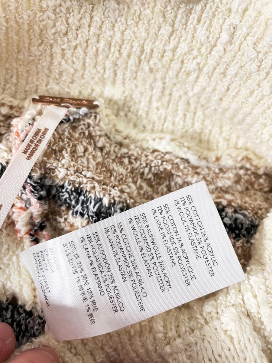 free people stripes for days knit shorts - good market thrift store
