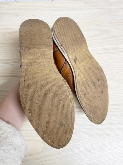 galizio torresi leather loafer sneakers | made in Italy - good market thrift store