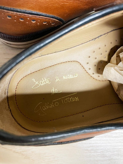 galizio torresi leather loafer sneakers | made in Italy - good market thrift store
