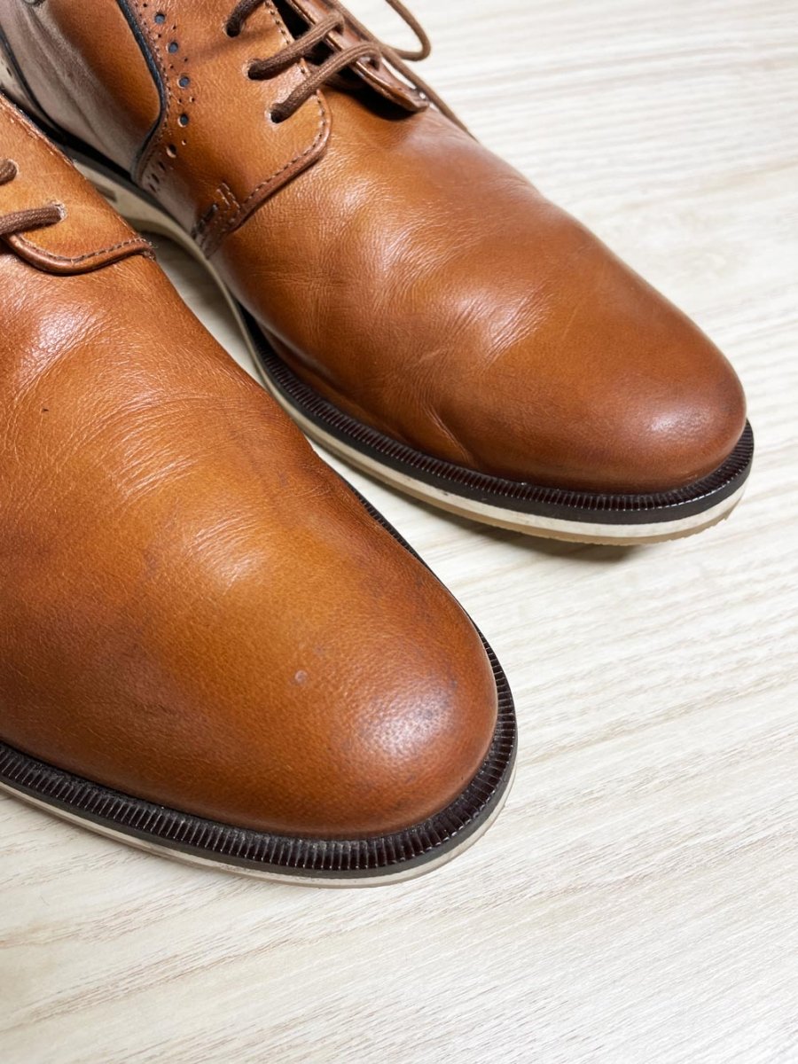 galizio torresi leather loafer sneakers | made in Italy - good market thrift store