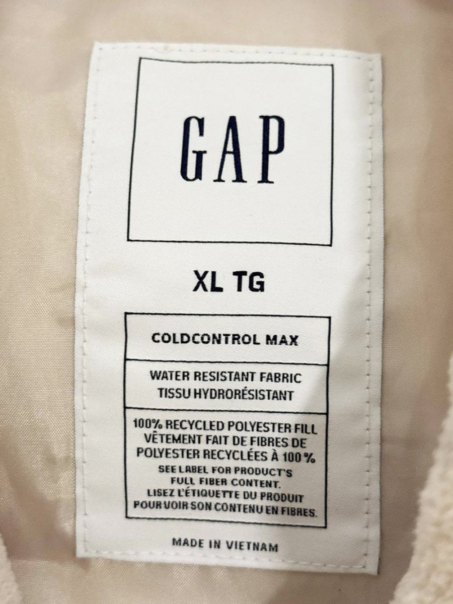 gap coldcontrol max water resistant hooded puffer jacket - good market thrift store