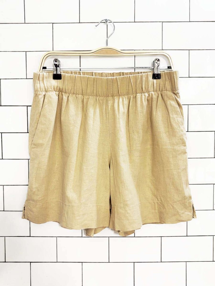 gap linen - blend casual shorts - good market thrift store