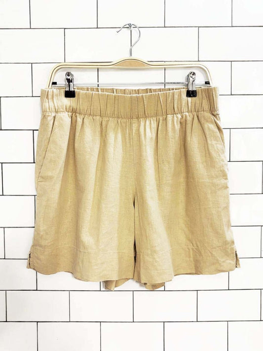 gap linen - blend casual shorts - good market thrift store