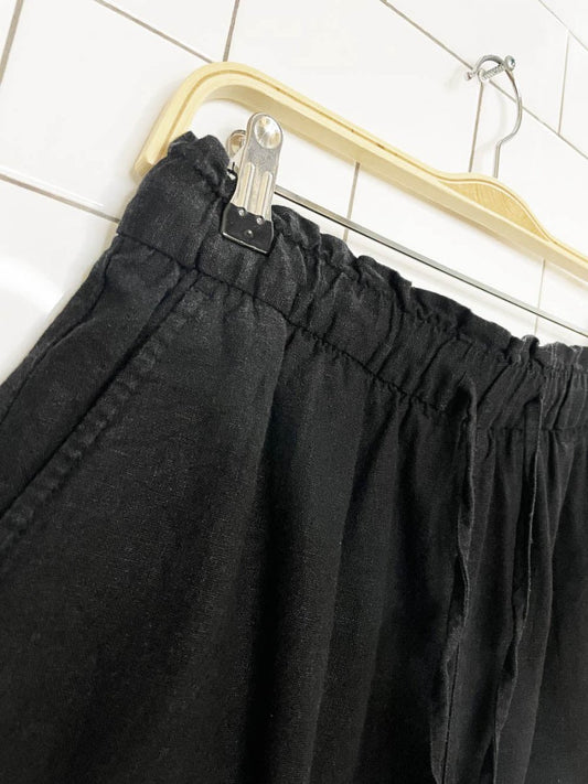 gap linen-blend high rise casual shorts - good market thrift store