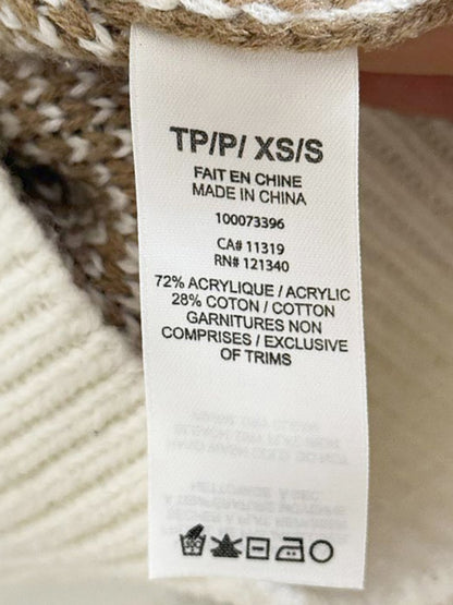 garage oversized argyle knit cardigan - good market thrift store