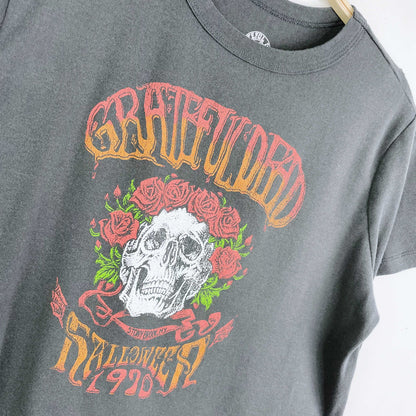 grateful dead halloween 1970 cropped graphic tee