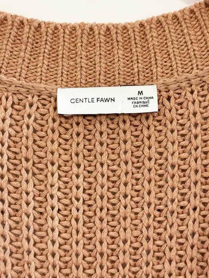 gentle fawn chunky knit vest top - good market thrift store