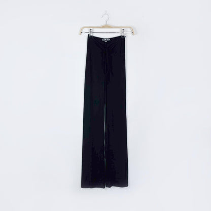 i.am.gia halo bamboo ruched tie pants - size xxs