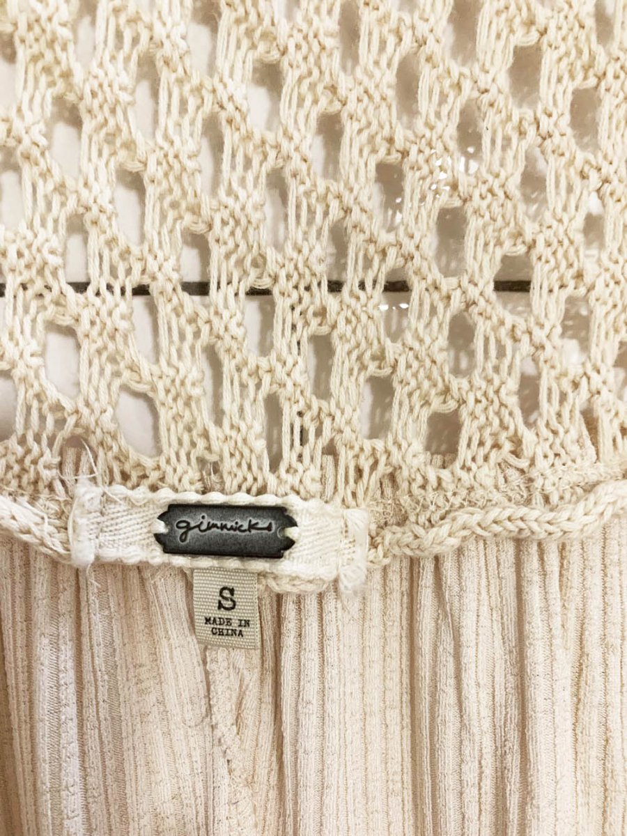 gimmick boho patchwork fringe long loose duster cardigan - good market thrift store