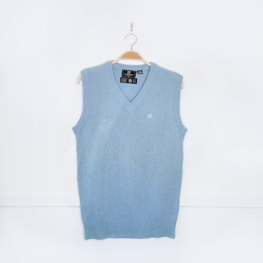 vintage 70s givenchy knit wool vest