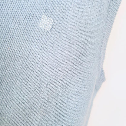 vintage 70s givenchy knit wool vest