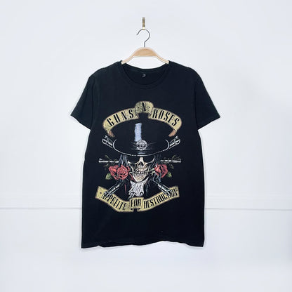 guns n roses graphic tee