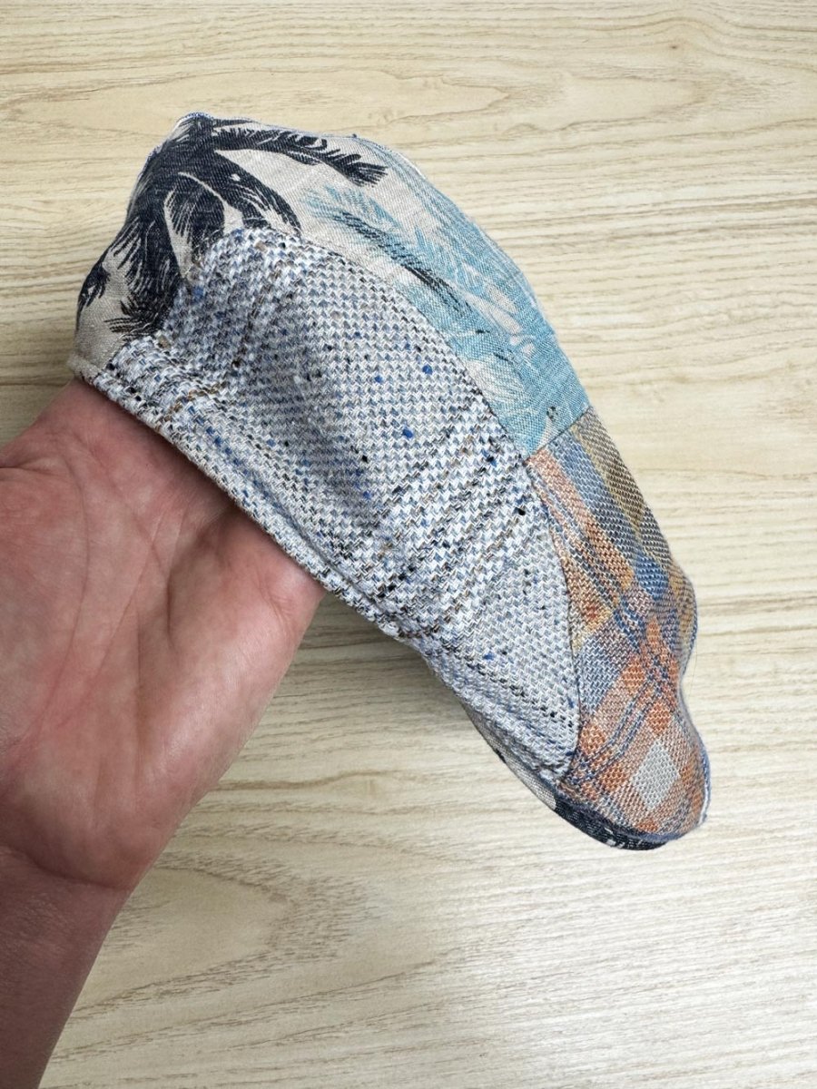 gottmann baxter patchwork flat cap - good market thrift store