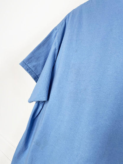 grateful dead 2023 hippie bus summer tour band tee | liquid blue - good market thrift store