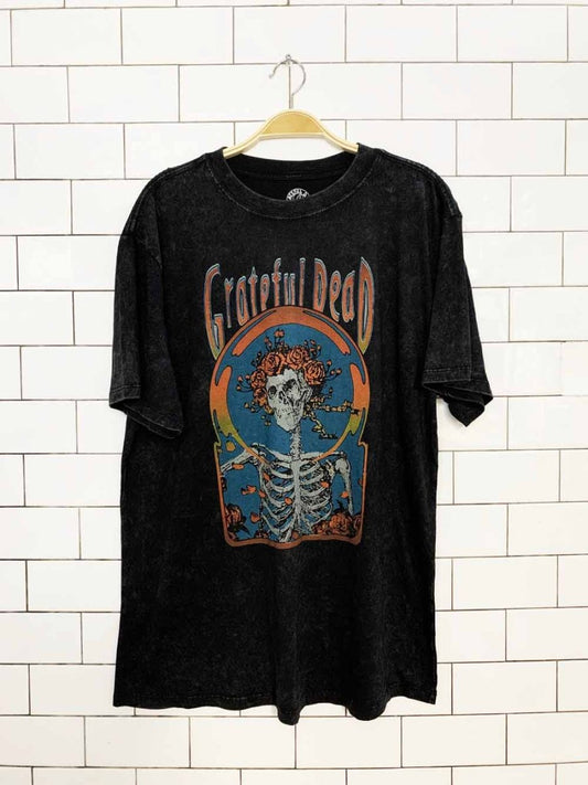 grateful dead soft acid wash tee - good market thrift store