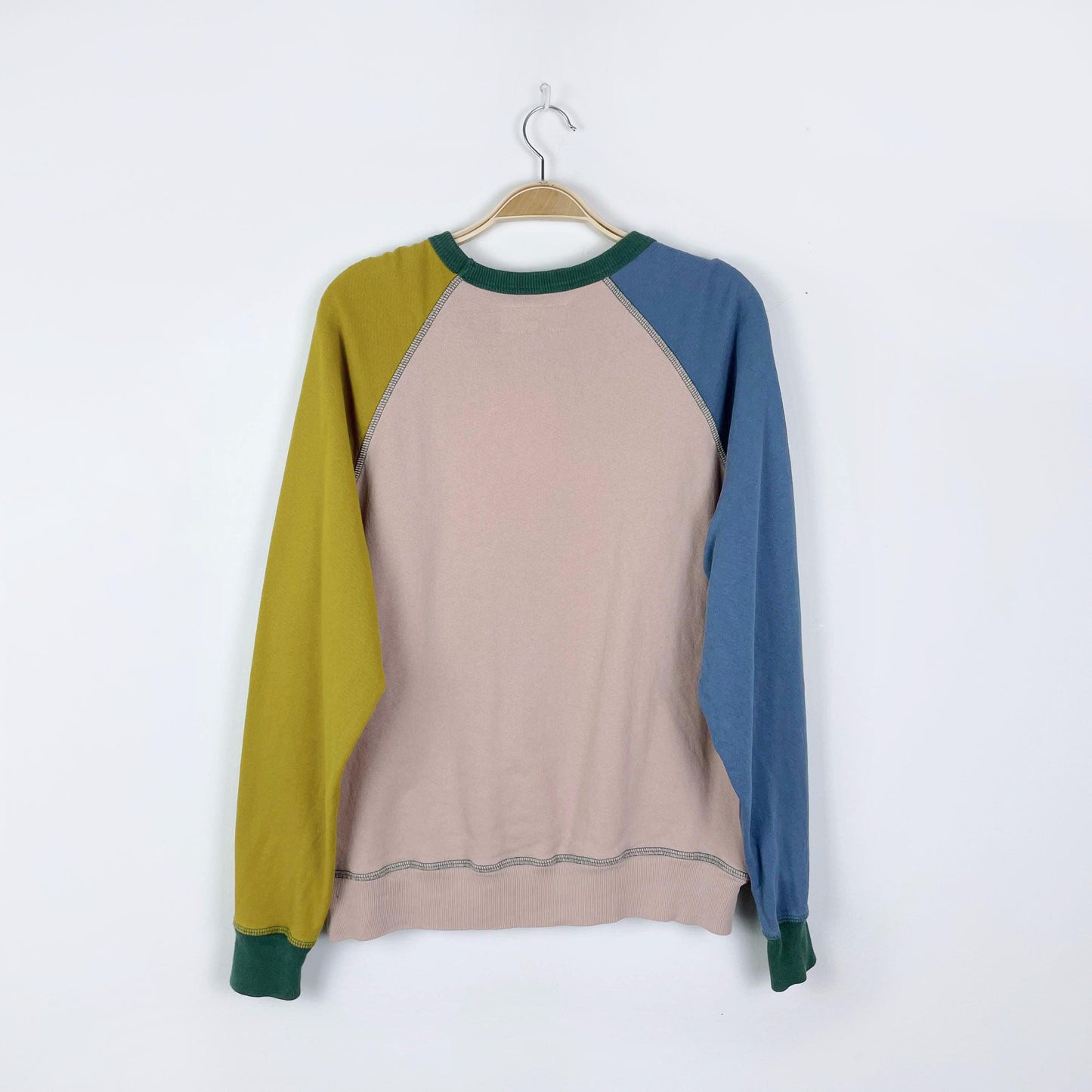 the great colorblock oversized college crew - size 1