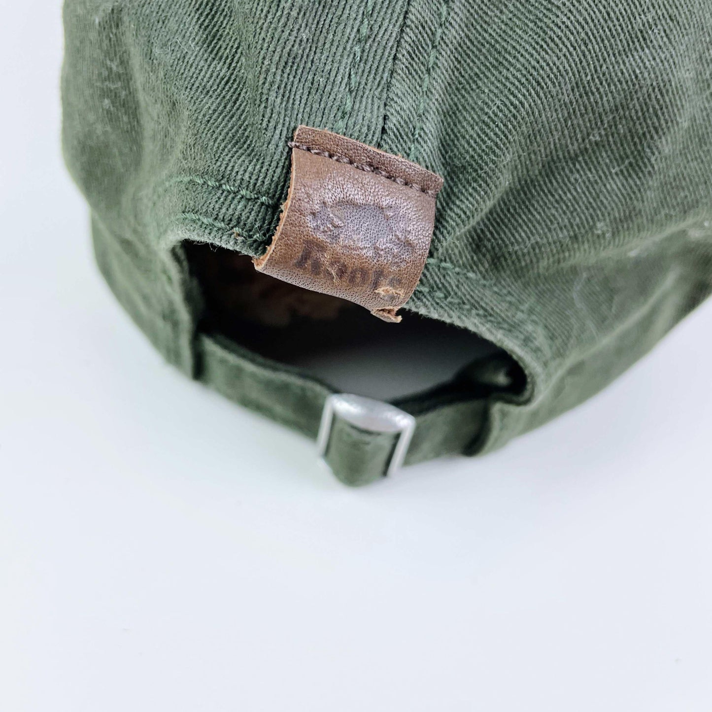 roots green canada cotton baseball cap - one size