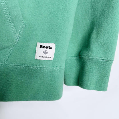 roots 2023 green original full zip hoodie