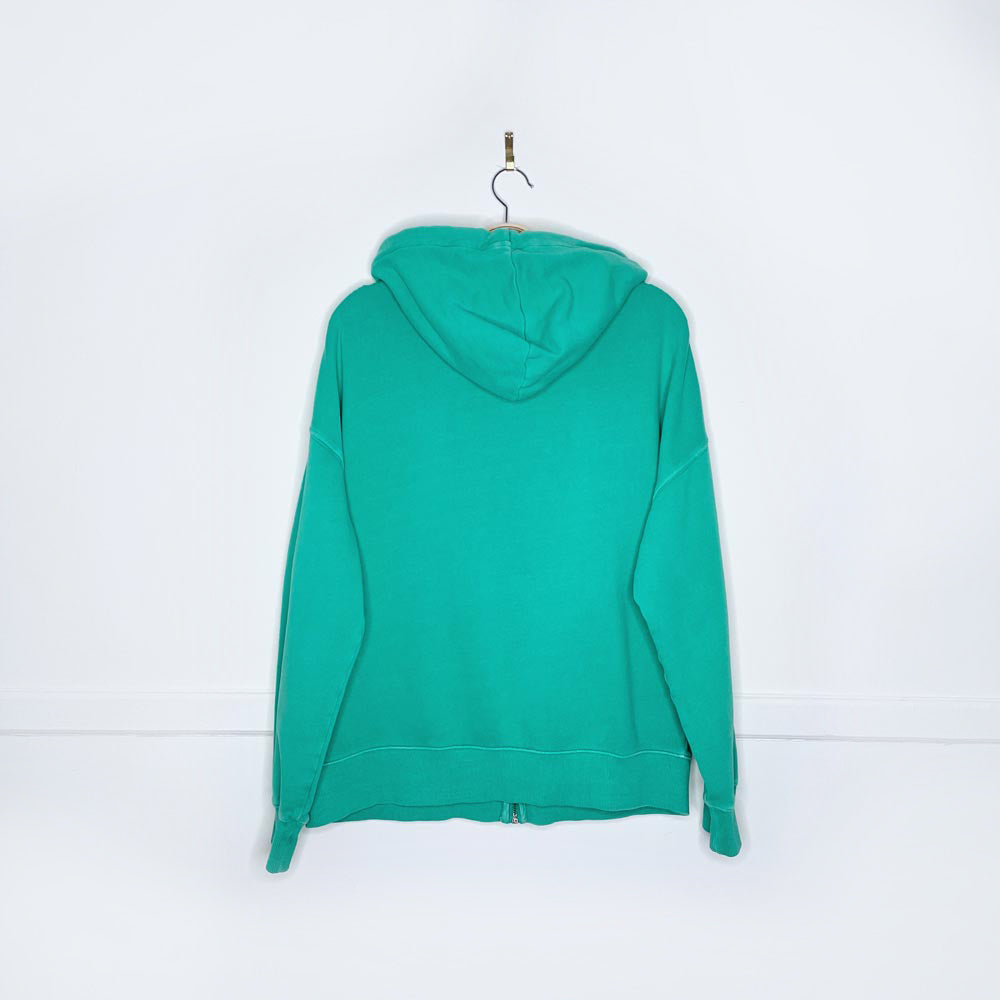 roots 2019 garment dyed relaxed full zip hoodie