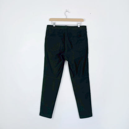 lululemon abc green twill mens pant - size 34/36
