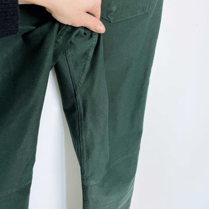 lululemon abc green twill mens pant - size 34/36
