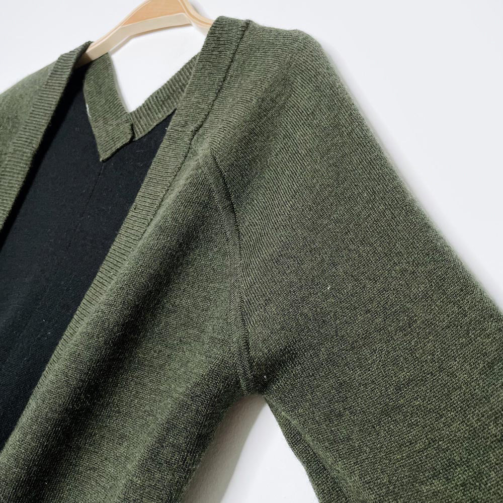 lululemon 2018 reverse me merino wool cardigan