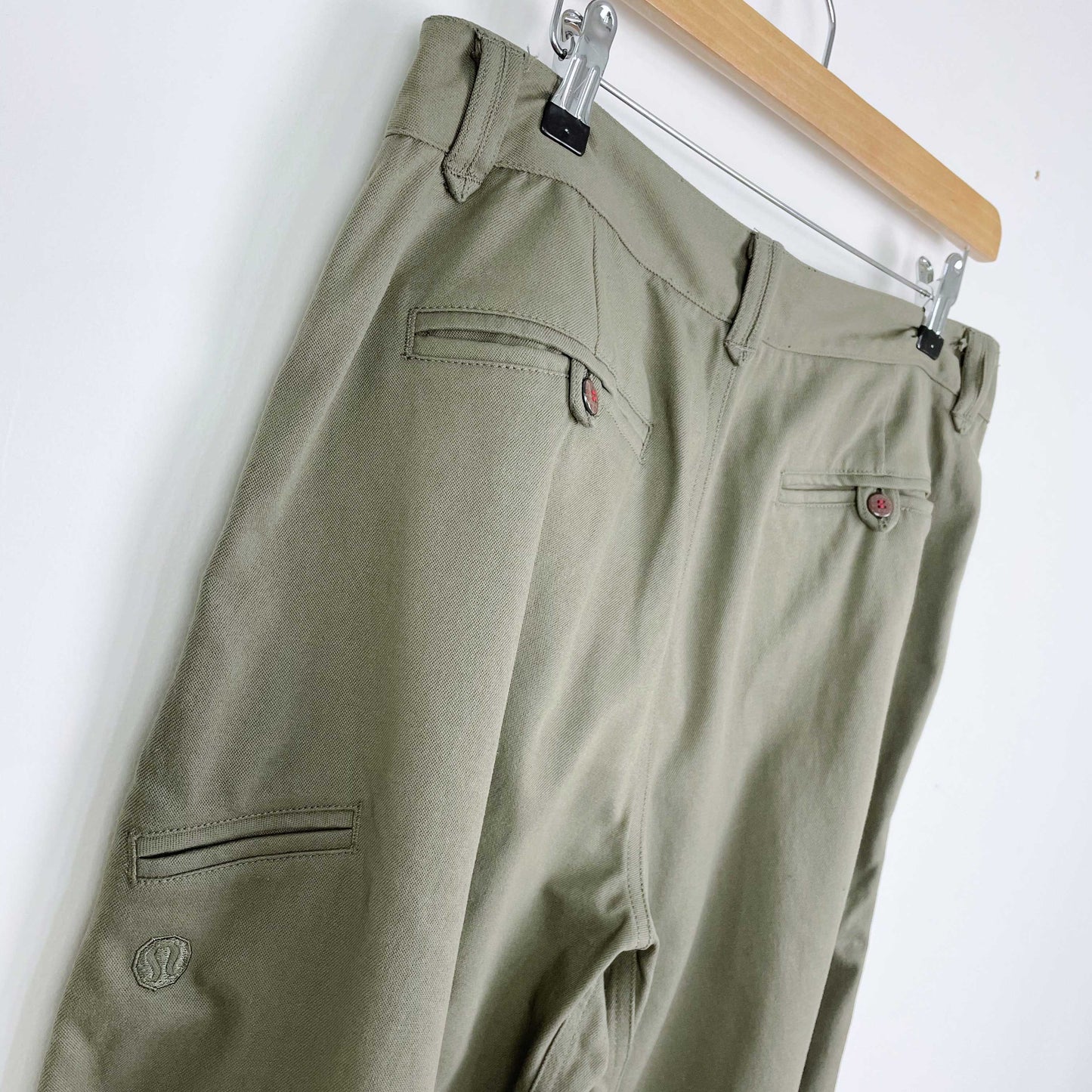 lululemon men's wet dry warm twill pants - size 34