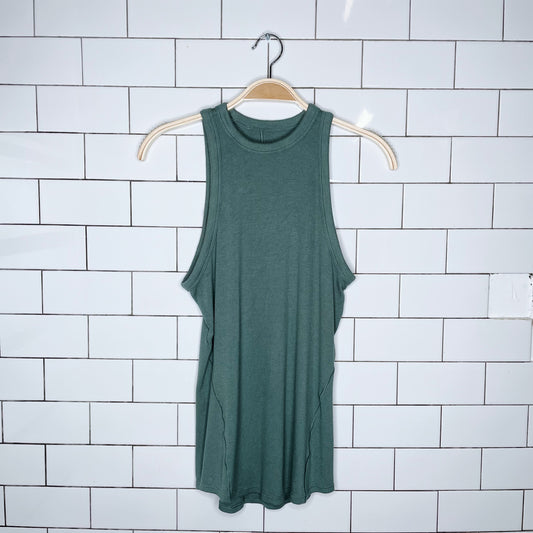 lululemon 2023 hold tight tank in tidewater teal - size sm-large