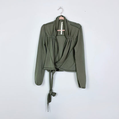 lululemon dance pulse wrap cardigan - size 6