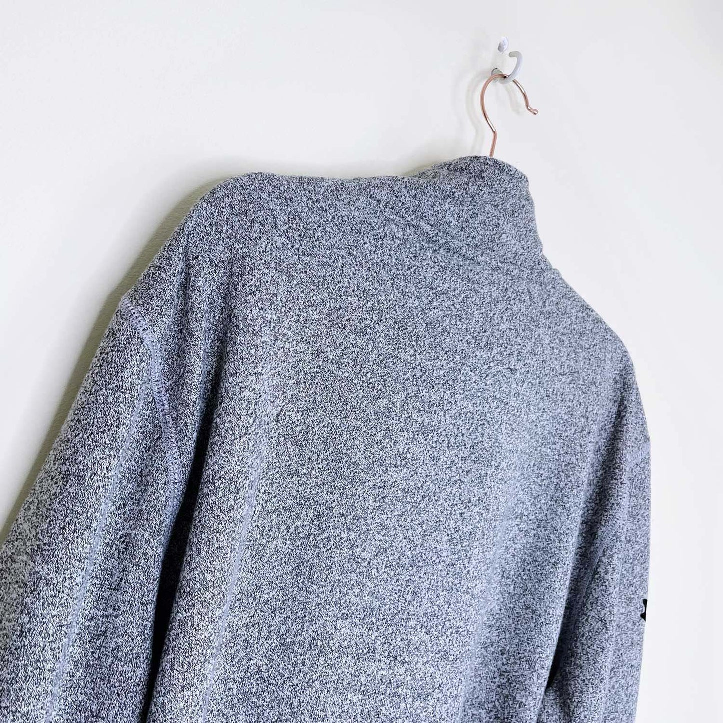 roots salt & pepper 1/4 zip sweatshirt - size xl
