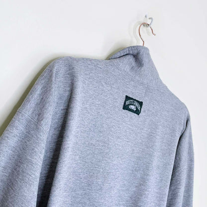 vintage 90s roots 1/4 zip sweatshirt - size xl