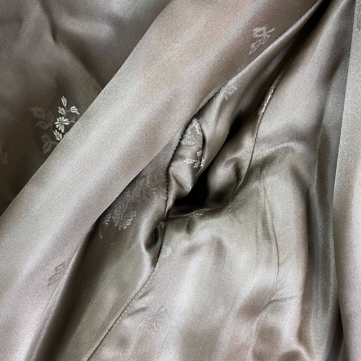 vintage simpsons grey persian lamb coat - size large