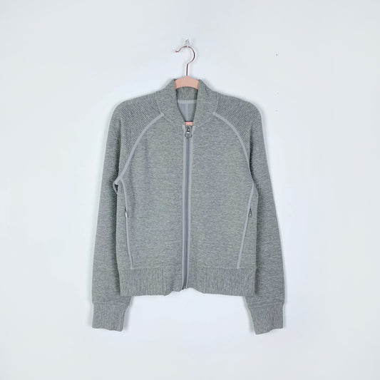 lululemon 2018 on repeat bomber jacket - size 4