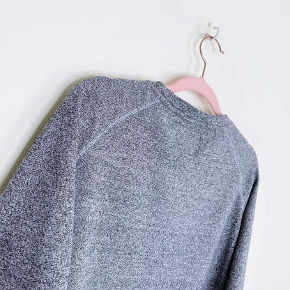 roots original cooper beaver crew sweatshirt - size medium