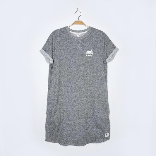 roots 2020 edith cuffed sweatshirt dress