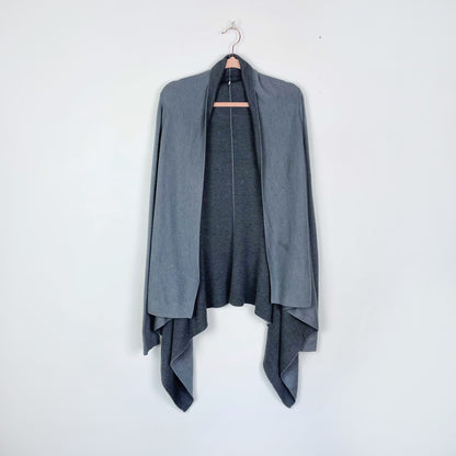 lululemon reflection wrap waterfall cardigan - size small/medium