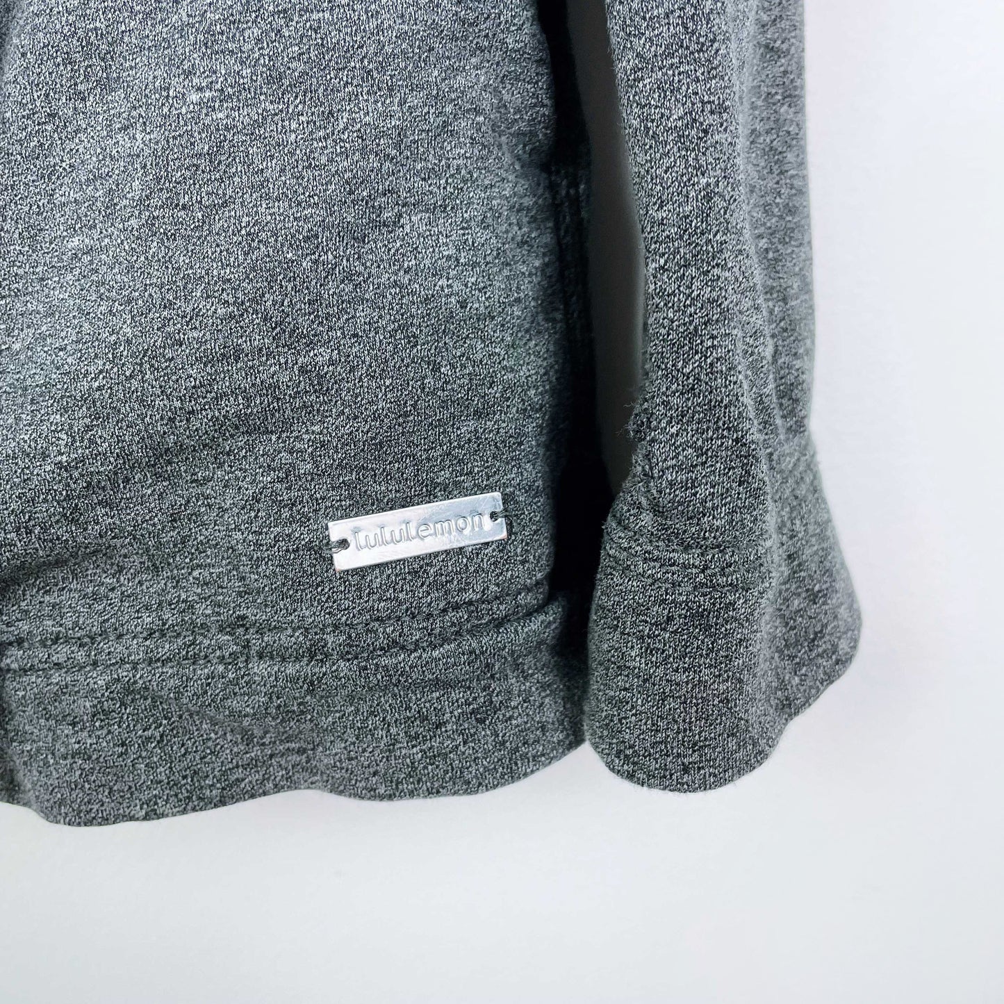 lululemon grey savasana wrap jacket - size 4